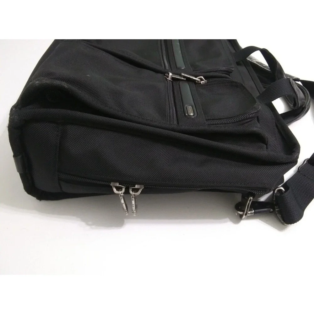 Tumi Alpha 26150D4 Ballistic Nylon Laptop Briefcase Crossbody Bag Shoulder